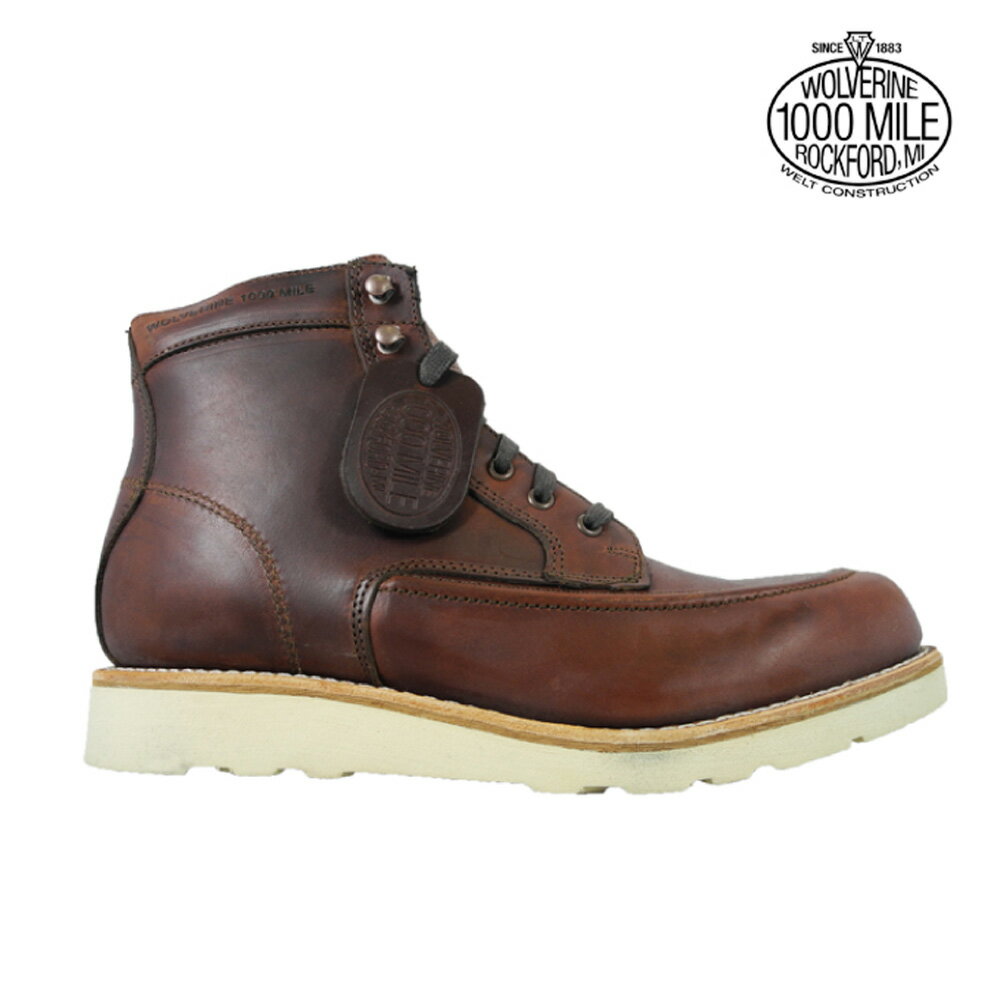ウルヴァリン 1000マイルブーツ WOLVERINE W00283 ラスト ホーウィンクロムエクセル メンズ ブーツ 1000 MILE EMERSON WEDGE BOOT Horween Chromexcel Leather