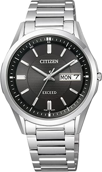 Rakuten - シチズン CITIZEN 腕時計 EXCEED エクシード エコ ドライブ電波時計 デイデイトモデル AT6030-51E メンズ