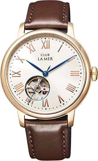 シチズン CITIZEN CLUB LA MER クラブ ラ メール 機械式腕時計 シースルーバック オープンハート BJ7-026-10 メンズ