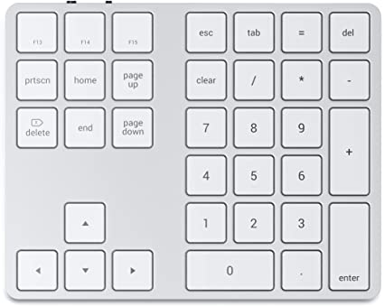 Satechi Bluetooth g eL[ X [d 34L[ (iMac/Pro, MacBook Pro/Air, iPad Pro/Air/Mini Ȃ2013ȍ~MacOSfoCXΉ) (Vo[)