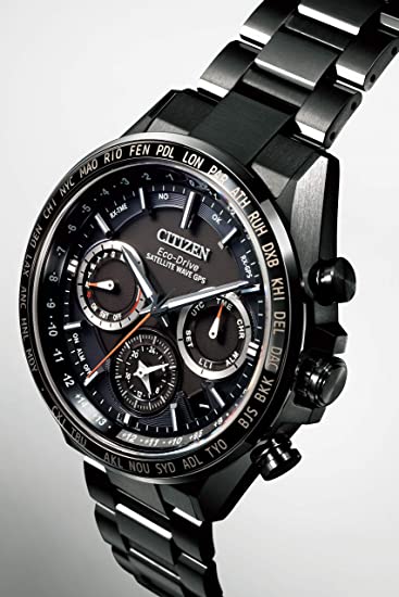 CITIZEN アテッサ ATTESA エコ ドライブ GPS衛星 電波時計 ( ブラックチタン / 防水 / ビジネス / メンズ ) CC4014-62E ACTLine シチズン 電波ソーラー ギフト プレゼント