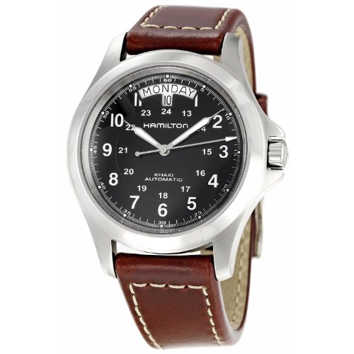 ハミルトン カーキ 腕時計（レディース） ハミルトン HAMILTON 腕時計 正規保証 カーキ フィールドキング 機械式自動巻き H64455533 メンズ 正規輸入品