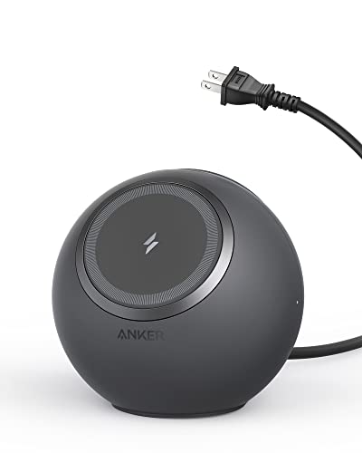 Anker 637 Magnetic Charging Station (MagGo) (マグネット式 8-in-1 ワイヤレス充電ステーション) ワイヤレス出力 (7.5W) / AC差込口 3口 / USB-C 2ポート / USB-A 2ポート