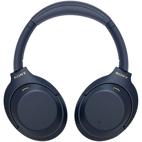 cloudstoreのソニー ワイヤレスノイズキャンセリングヘッドホン WH-1000XM4 : LDAC/ Alexa搭載/Bluetooth/ハイレゾ 最大30時間連続再生 密閉型/WH-1000XM4 LM ミッドナイトブルー 普通｜アングル2