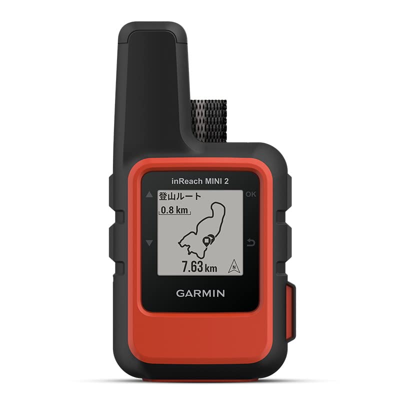 Rakuten - GARMIN(ガーミン) Garmin inReach Mini 2 Flame Red ハンディGPSナビ 日本正規品 小