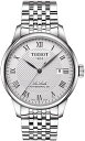 TISSOT(ティソ) 腕時計 メンズ TISSOT ル ロックル パワーマティック80 シルバー文字盤 ブレスレット T0064071103300 正規輸入品