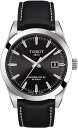 特殊:B07XTVN3CYコード:7611608292730ブランド:TISSOT(ティソ)規格：T1274071605100商品カラー: 文字盤色-ブラック商品重量:3000 価格改定のお知らせ この商品は2023年6月8日(木)より価格改定をさせていただきます。2年間保証(保証書付) COSC認定クロノメーターの商品は3年保証となります。無料ピックアップサービス:メンテナンスをご希望の場合、お客様ご指定の場所への梱包材のお届け、時計のお引き取りを行うサービスです。完了後は、ご指定の場所へ時計をお届けいたします。付属のTISSOTオリジナルBOXはデザインが異なる場合がございます。セット内容:本体、ボックス、取扱説明書、保証カード同梱発送サイズ: 高さ17.1、幅12.3、奥行き8.8発送重量:780商品紹介オーセンティックで都会的な、現代紳士のためのタイムピースファッションルールを激変させ、現代的なトレンドが定着しはじめた60年代に実存したモデルからインスパイアされたタイムピース。丹念な面取りと細部まで徹底したバッフィングによって仕上げられたインデックスに、最長80時間のロングパワーリザーブを実現したTissotのフラッグシップムーブメント、Powermatic 80 Silicium パワーマティック80 シリシウム のコンビネーションは、まさにTISSOTが放つ人間工学に基づいた機能性とエレガンスの真骨頂。着用した時にこそわかる、その美しいシルエットとロングパワーリザーブが、フォーマルなビジネスシーンからアクティブなオフスタイルまで、現代紳士のあらゆるシーンに寄り添うタイムピースです。ブランド紹介 TISSOT(ティソ)について TISSOTは1851年の創業以来、スイスウォッチメイキングの中心地であるル ロックルに拠点を構え、本質を求める人 のために「本物の時計」をつくり続けています。長い歴史のなかで、 INNOVATORS BY TRADITION 伝統に根ざし、伝統を打ち破るイノベーター として、革新的な技術を用い、美しく伝統的な時計をつくり出すことを使命とし、今では世界的に知られるウォッチメーカーとしての地位を確立しました。