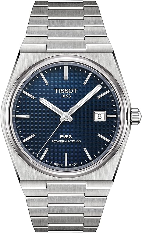 Rakuten - TISSOT(ティソ) 腕時計 メンズ TISSOT PRX ピーアールエックス パワーマティック80 ブルー文字盤 ブレスレット T1374071104100 正規輸入品