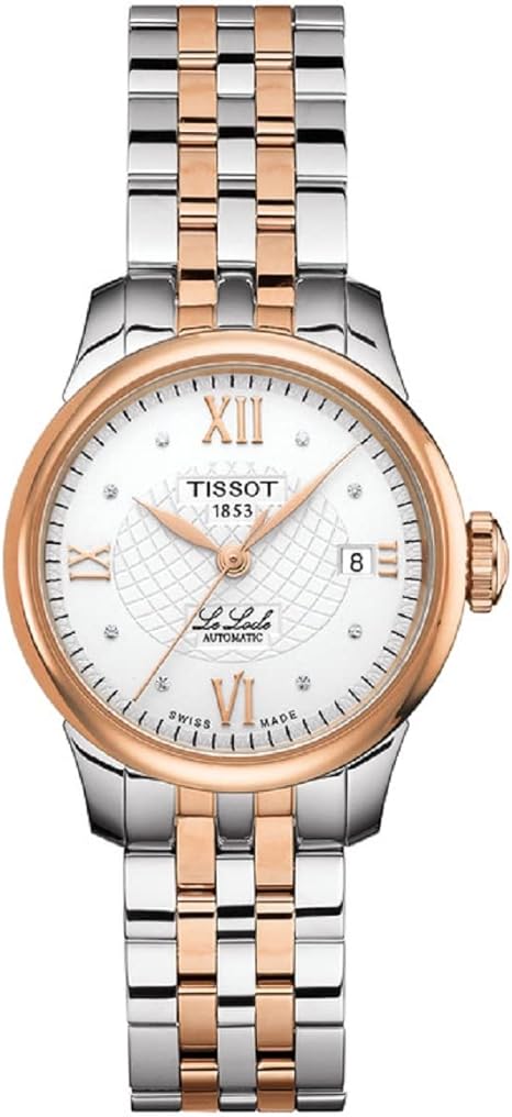 TISSOT(ティソ) 腕時計 レディース TISSOT ル ロックル オートマティック レディ シルバー文字盤 ブレスレット T41218316 正規輸入品