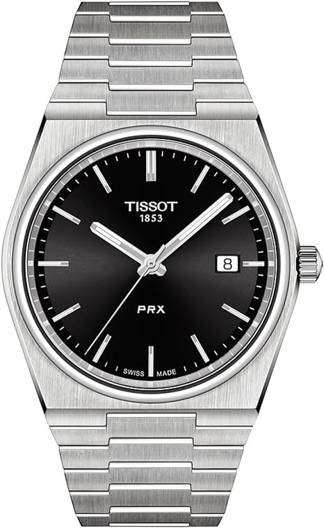 TISSOT(ティソ) 腕時計 メンズ TISSOT PRX (ピーアールエックス) ブラック文字盤 ブレスレット T1374101105100 正規輸入品