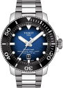 TISSOT(ティソ) 腕時計 メンズ TISSOT シースター 2000 プロフェッショナル ブルー文字盤 ブレスレット T1206071104101 正規輸...