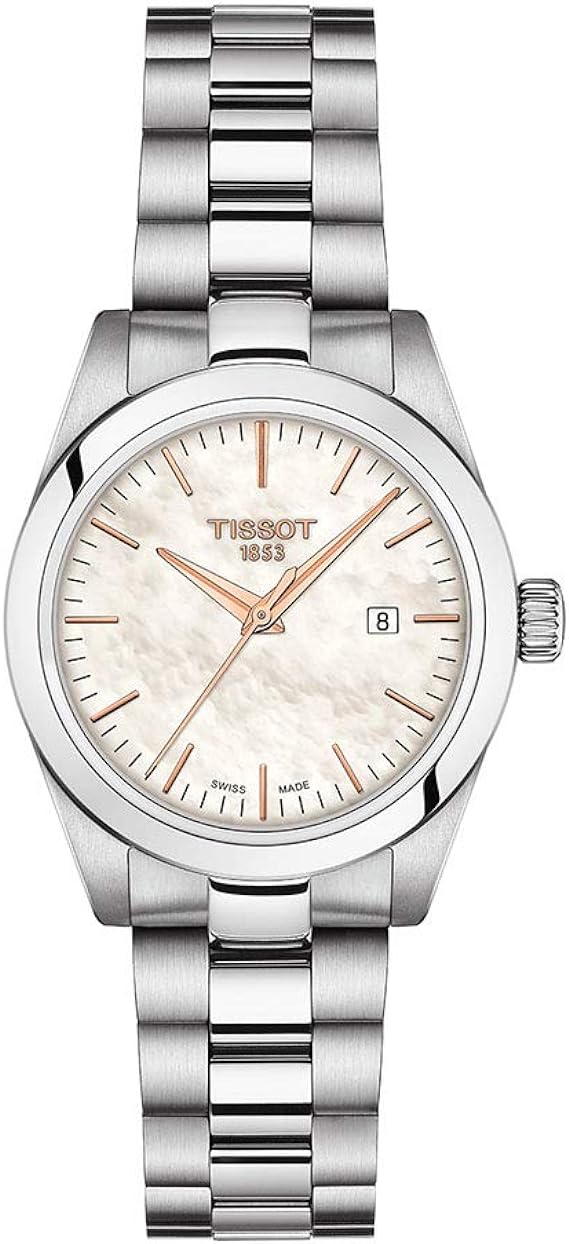 TISSOT(ティソ) 腕時計 レディース TISSOT T-マイ レディ クォーツ ホワイト マザーオブパール文字盤 レザーベルト T1320101111100 正規輸入品