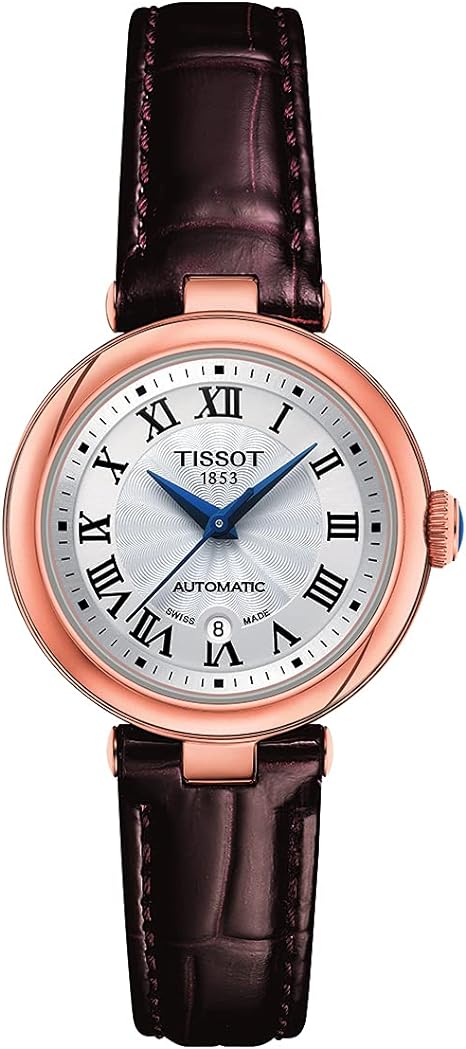 TISSOT(ティソ) 腕時計 レディース TISSOT ベリッシマ オートマティック ホワイト文字盤 レザーベルト T1262073601300 正規輸入品