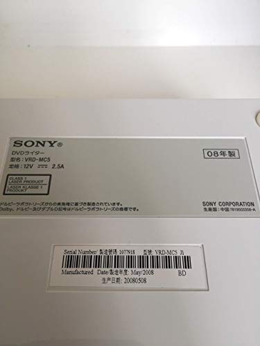 ���ˡ� SONY DVD�饤���� VRD-MC5