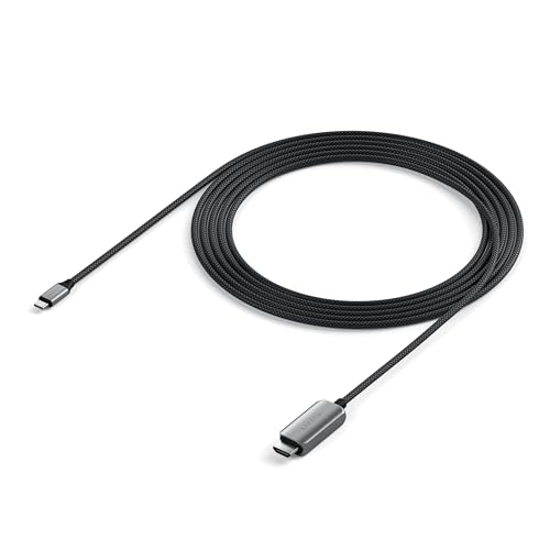 Satechi USB C to HDMI 2.1 8K ケーブル 8K@60Hz / 4K@120Hz, Type C to HDMI ケーブル, Thunderbolt 3/4 MacBook Pro, MacBook Air, iPad Pro,
