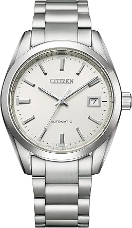 Rakuten - Citizen 腕時計 機械式自動巻 防水 日付 シースルーバック NB1050-59A メンズ シルバー