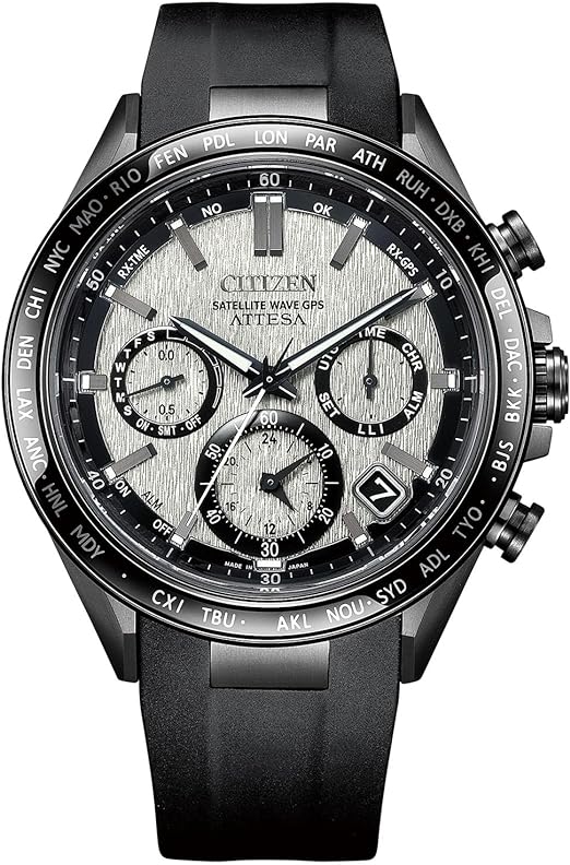 Citizen 腕時計 アテッサ GPS衛星電波時計 防水 CC4055-14H メンズ ブラック
