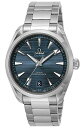 OMEGA(オメガ) 腕時計 SEAMASTER AQUA TERRA シーマスター アクアテラ ブルー 文字盤 ステンレススチール サファイヤガラス コーアク...
