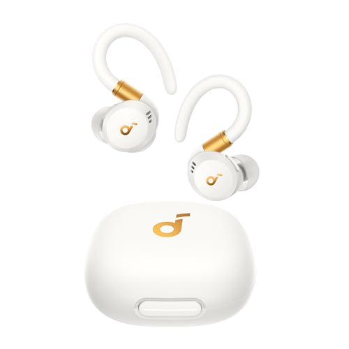 Anker Soundcore Sport X20 Bluetooth 5.3 完全ワイヤレスイヤホン/耳掛け/カナル型/フック型/アクティブノイズキャンセリング/外音取り込み/音声通話 / IP68防塵防水規格/ 完全防塵 防水/最大48時間音楽再