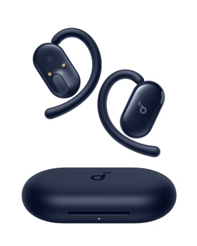 Anker Soundcore V20i Bluetooth 5.4 オープンイヤー型ワイヤレスイヤホン / IP55防塵防水規格/ 最大36時間再生 / マルチポイント接続 ネイビー