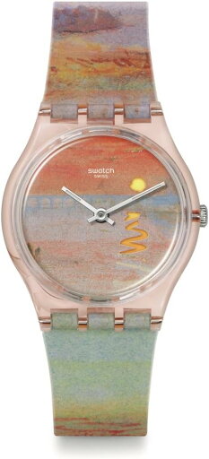 スウォッチ 腕時計 TURNER S SCARLET SUNSET SO28Z700 ピンク スウォッチ 腕時計 TURNER S SCARLET SUNSET SO28Z700 ピンク