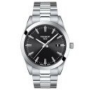 ティソ 腕時計 TISSOT ジェントルマン ブレスレット 正規輸入品 T1274101105100 メンズ ブラック文字盤