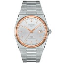ティソ 腕時計 TISSOT PRX ピーアールエックス パワーマティック80 ブレスレット T1374072103100 メンズ シルバー文字盤