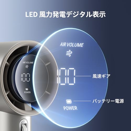 JISULIFE ハンディファン 小型 卓上扇...の紹介画像3