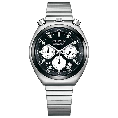 樂天商城 - シチズン CITIZEN シチズンコレクション レコードレーベル ツノクロノ 特定店取扱いモデル AN3660-81E 腕時計 メンズ ブラック CITIZEN COLLECTION RECORD LABEL TSUNO CHRONO