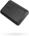 Anker PowerCore 10000 10000mAh 大容量 モバイルバッテリー PSE技術基準適合 PowerIQ搭載 iPhoneAndroid対応 ブラック 