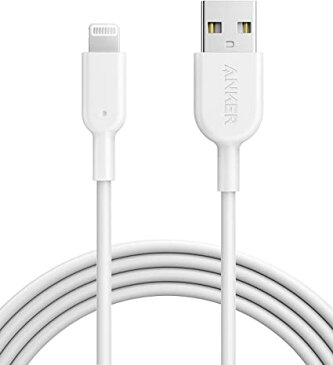 Anker iPhone充電ケーブル PowerLine II ライトニングケーブル MFi認証 超高耐久 iPhone 13 / 13 Pro / 12 / SE(第2世代) / iPad 各種対応 (1.8m ホワイト)