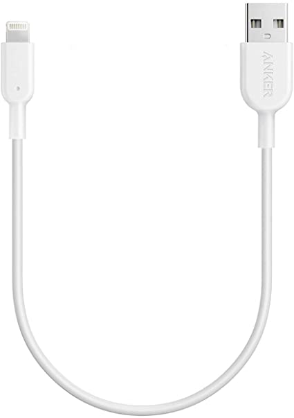 Anker PowerLine II ライトニングケーブル Apple MFi認証取得 超高耐久 iPhone 12 / 12 mini / 12 Pro / 12 Pro Max / 11 / iPad 各種対応 (0.3m ホワイト)