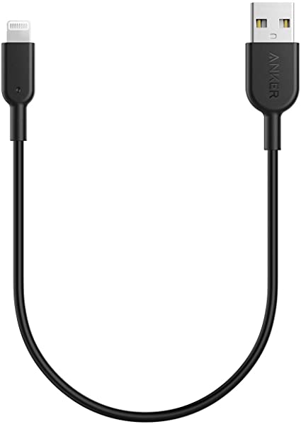 Anker iPhone充電ケーブル PowerLine II ライトニングケーブル MFi認証 超高耐久 iPhone 13 / 13 Pro / 12 / SE(第2世代) / iPad 各種対応 (0.3m ブラック)