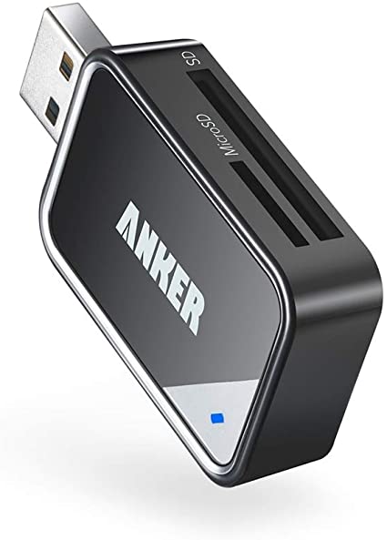 Anker 2-in-1 USB 3.0 ݡ֥륫ɥ꡼ microSDXC / microSDHC / microSD / MMC / RS-MMC / UHS-I