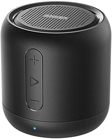 Anker Soundcore mini コンパクト Bluetoothスピーカー 15時間連続再生 / 内蔵マイク搭載/microSDカード FMラジオ対応 (ブラック)