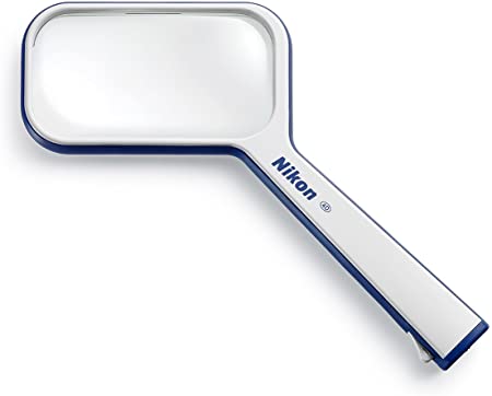 Nikon 拡大鏡 読書用ルーペ S1-4D (1.5倍) ブルー S1-4DBL (日本製)