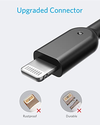 Anker iPhone充電ケーブル PowerLine II ライトニングケーブル MFi認証 超高耐久 iPhone 13 / 13 Pro / 12 / SE(第2世代) / iPad 各種対応 (0.9m ブラック)