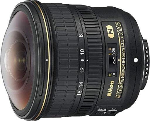 Nikon フィッシュアイズームレンズ AF-S Fisheye NIKKOR 8-15mm f/3.5-4.5E ED フルサイズ対応 Nikon フィッシュアイズームレンズ AF-S Fisheye NIKKOR 8-15mm f/3.5-4.5E ED フルサイズ対応