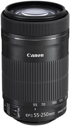 Rakuten - Canon 望遠ズームレンズ EF-S55-250mm F4-5.6 IS STM APS-C対応 EF-S55-250ISSTM