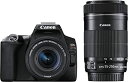 canon Canon デジタル一眼レフカメラ EOS Kiss X10 ダブルズームキット ブラック EOSKISSX10BK-WKIT