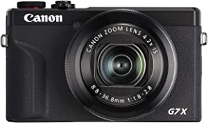 PowerShot Canon コンパクトデジタルカメラ PowerShot G7 X Mark III ブラック 1.0型センサー/F1.8レンズ/光学4.2倍ズーム PSG7XMARKIIIBK