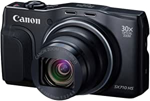 Rakuten - Canon デジタルカメラ PowerShot SX710 HS ブラック 光学30倍ズーム PSSX710HS(BK)