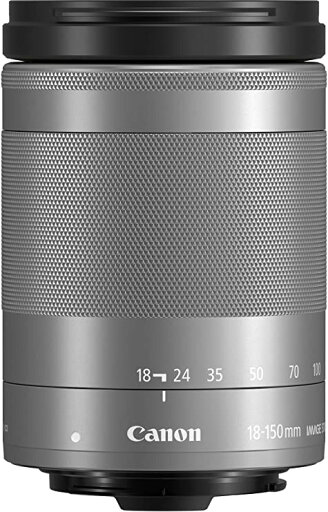 Canon 望遠ズームレンズ EF-M18-150mm F3.5-6.3 IS STM ミラーレス専用 シルバー EF-M18-150ISSTMSL Canon 望遠ズームレンズ EF-M18-150mm F3.5-6.3 IS STM ミラーレス専用 シルバー EF-M18-150ISSTMSL