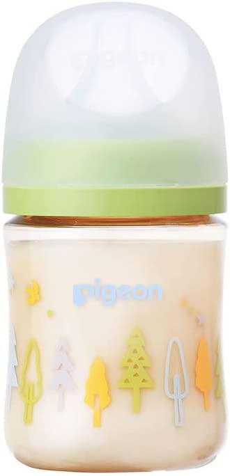 ピジョン 母乳実感 哺乳びん Tree ツリー 160ml 0か月~ PPSU製 黄緑