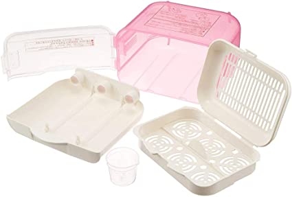 ピジョン 電子レンジスチーム 薬液消毒ケース 1個 (x 1) 2