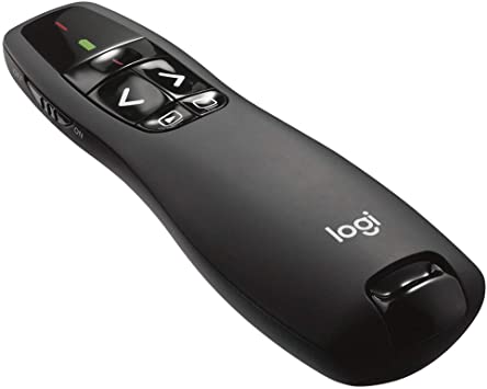 ロジクール ポインター R400f ブラック 赤色 プレゼン ワイヤレス 無線 ポインター プレゼンター USB R400 国内正規品