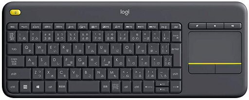 ロジクール ワイヤレスキーボード タッチ キーボード K400pBK 国内正規品 ロジクール ワイヤレスキーボード タッチ キーボード K400pBK 国内正規品