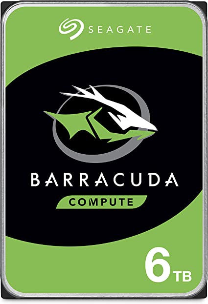 Seagate BarraCuda 3.5 6TB ¢ϡɥǥ HDD 2ǯݾ 6Gb/s 256MB 5400rpm Ź ST6000DM003
