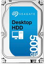 Seagate シーゲイト 内蔵ハードディスク Desktop HDD 500GB ( 3.5 インチ / SATA 6Gb/s / 7200rpm / 16MB / 2年保証 ) 正規輸入品 ST500DM002