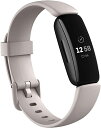 フィットビット スマートウォッチ（売れ筋ランキング） Fitbit Inspire2 フィットネストラッカー Lunar White ルナホワイト L/Sサイズ 日本正規品